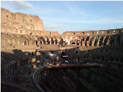 Gladiatoren, wilde Tiere...und Schiffe?